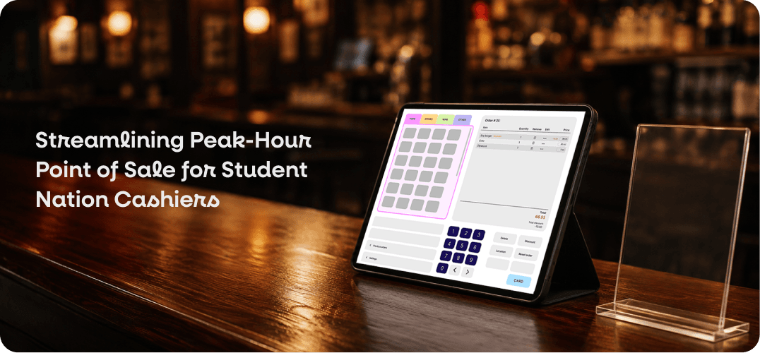 Redesigning POS Workflows: Reducing Cognitive Load in Fast-Paced Bar Environments